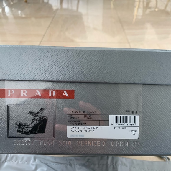 Prada wedges original price 500 - Picture 6 of 6